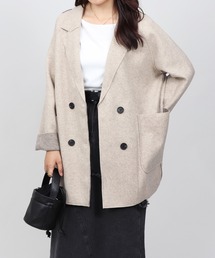 relac（レーラック）の「【軽量】 ダブルボタン テーラードジャケット（テーラードジャケット）」