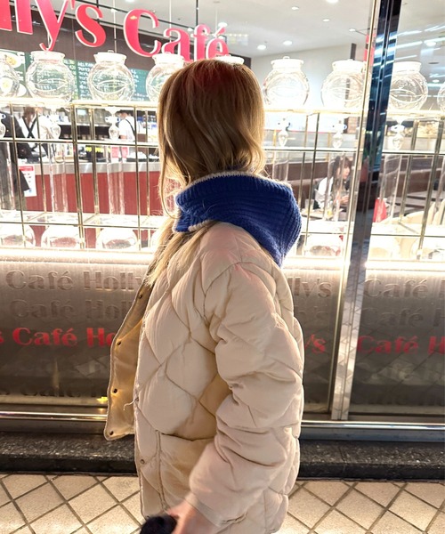 StyleSea（スタイルシー）の「畦編みニットバラクラバ（ニットキャップ/ビーニー・レディース・ホワイト/ホワイト系その他/ブラック/グレー系その他/ブラウン系その他/ブルー/モカ・FREE）」の20枚目の写真