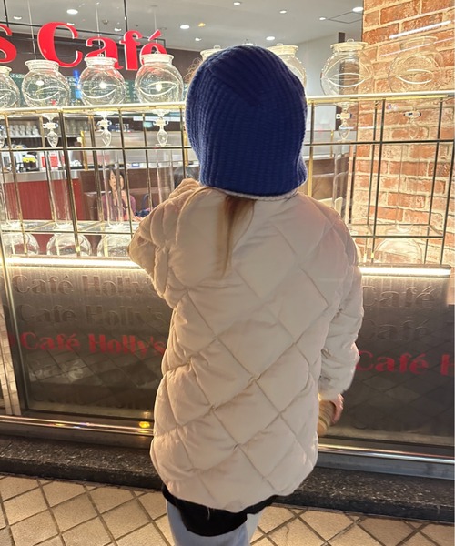 StyleSea（スタイルシー）の「畦編みニットバラクラバ（ニットキャップ/ビーニー・レディース・ホワイト/ホワイト系その他/ブラック/グレー系その他/ブラウン系その他/ブルー/モカ・FREE）」の22枚目の写真