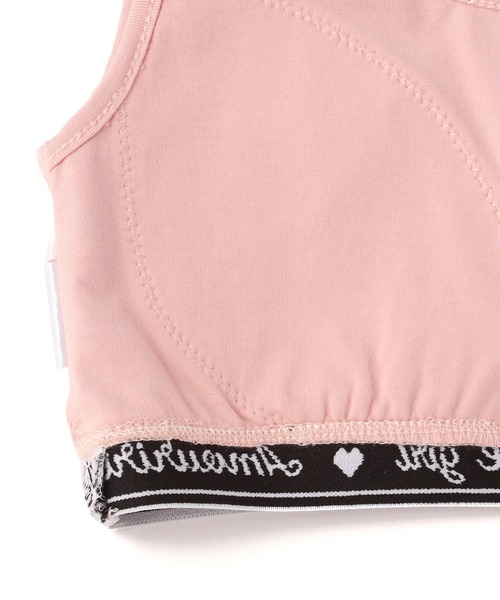 Amourire girl（アムリールガール）の「Amoriregirlインナー上下セット（ブラ&ショーツ・キッズ・ブラック/ピンク・140cm/150cm/160cm）」の13枚目の写真