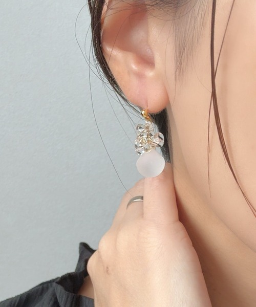 CERCA(チェルカ)の「Smallworld/《KOTUBU》こつぶピアス(ピアス(両耳用)・レディース・ゴールド/シルバー/その他3/その他1/その他2・FREE)」の2枚目の写真