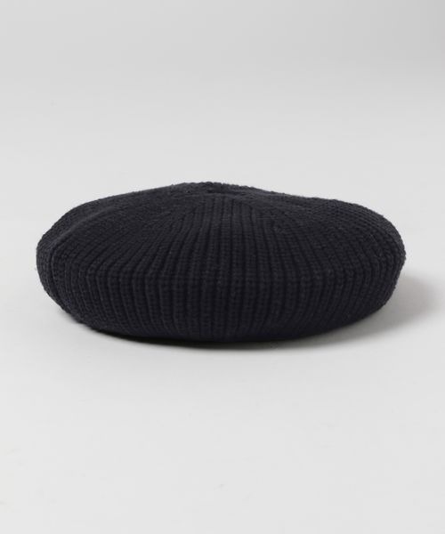 JEANASIS（ジーナシス）の「ルーズシルエットベレー/286616（ハンチング/ベレー帽・レディース・ベージュ/ブラック/ライラック・FREE）」の5枚目の写真