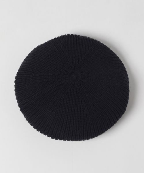 JEANASIS（ジーナシス）の「ルーズシルエットベレー/286616（ハンチング/ベレー帽・レディース・ベージュ/ブラック/ライラック・FREE）」の6枚目の写真