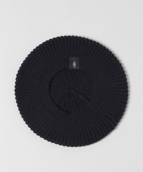 JEANASIS（ジーナシス）の「ルーズシルエットベレー/286616（ハンチング/ベレー帽・レディース・ベージュ/ブラック/ライラック・FREE）」の7枚目の写真