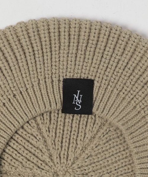 JEANASIS（ジーナシス）の「ルーズシルエットベレー/286616（ハンチング/ベレー帽・レディース・ベージュ/ブラック/ライラック・FREE）」の10枚目の写真