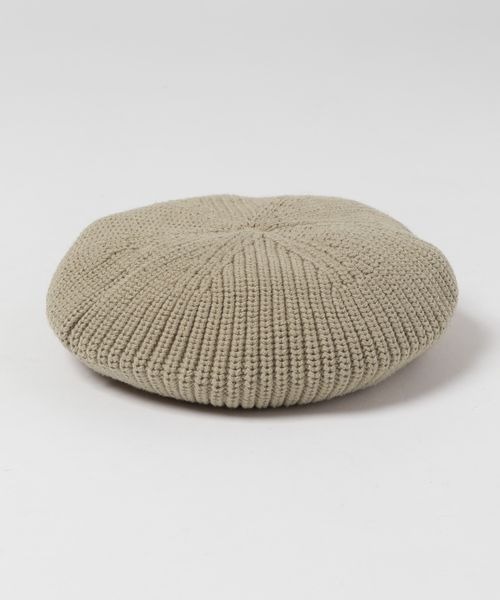 JEANASIS（ジーナシス）の「ルーズシルエットベレー/286616（ハンチング/ベレー帽・レディース・ベージュ/ブラック/ライラック・FREE）」の13枚目の写真