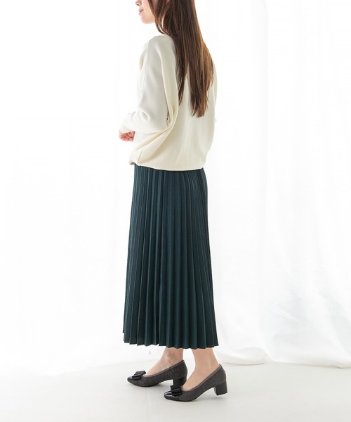JELLY BEANS(ジェリービーンズ)の「ダブルフラットリボンカラーコンビパンプス(113-42608)JELLY BEANS(ジェリービーンズ)(パンプス・レディース・チェック/ブラック/グレー・23/24/22.5/24.5/23.5)」の18枚目の写真