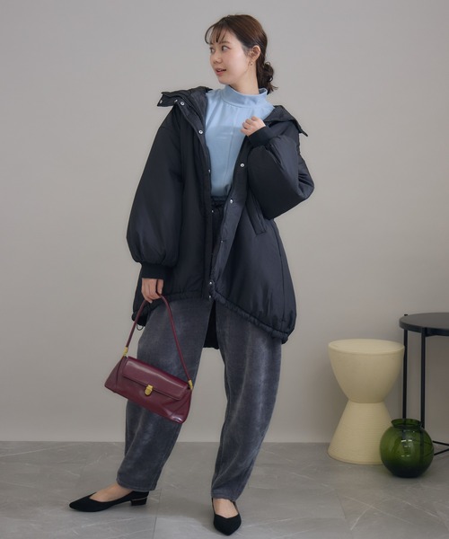 KATHARINE ROSS（キャサリンロス）の「【KATHARINE ROSS】 日本製モールカーブパンツ（その他パンツ・レディース・チャコールグレー/ブラック・MEDIUM）」の15枚目の写真