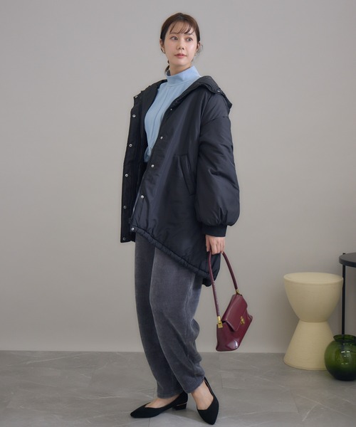 KATHARINE ROSS（キャサリンロス）の「【KATHARINE ROSS】 日本製モールカーブパンツ（その他パンツ・レディース・チャコールグレー/ブラック・MEDIUM）」の17枚目の写真