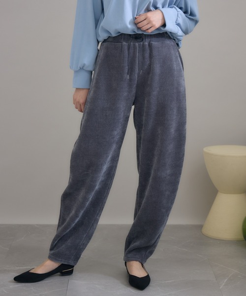 KATHARINE ROSS（キャサリンロス）の「【KATHARINE ROSS】 日本製モールカーブパンツ（その他パンツ・レディース・チャコールグレー/ブラック・MEDIUM）」の22枚目の写真