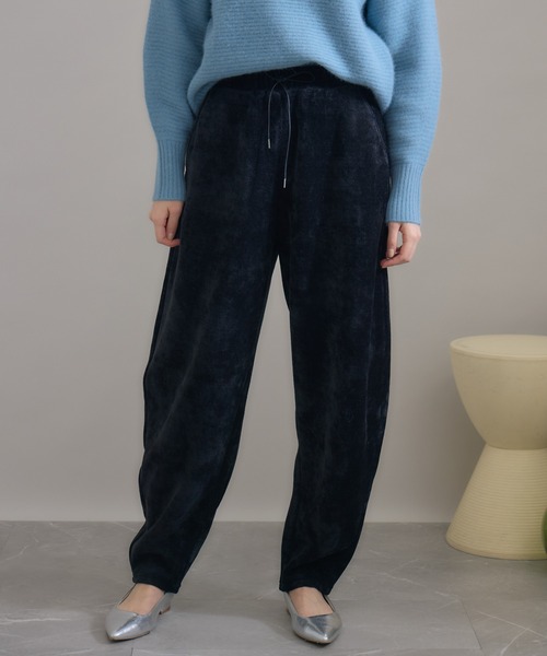 KATHARINE ROSS（キャサリンロス）の「【KATHARINE ROSS】 日本製モールカーブパンツ（その他パンツ・レディース・チャコールグレー/ブラック・MEDIUM）」の8枚目の写真