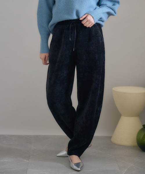 KATHARINE ROSS（キャサリンロス）の「【KATHARINE ROSS】 日本製モールカーブパンツ（その他パンツ・レディース・チャコールグレー/ブラック・MEDIUM）」の9枚目の写真