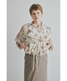 Muel Chic（ミュエルシック）の「Flower Jersey Track Jacket フラワージャージトラックジャケット（ブルゾン）」