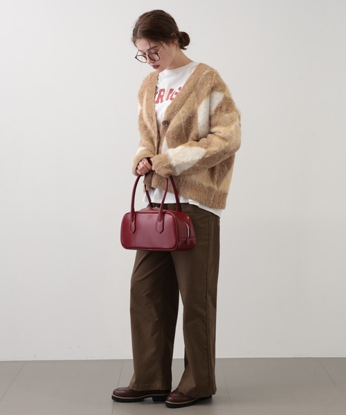 【セール】SALOON(サルーン)/アーガイルニットカーディガン【手洗い可】（カーディガン/ボレロ）｜saloon（サルーン） pattayablatt.com