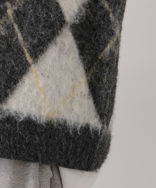 【セール】SALOON(サルーン)/アーガイルニットカーディガン【手洗い可】（カーディガン/ボレロ）｜saloon（サルーン） pattayablatt.com