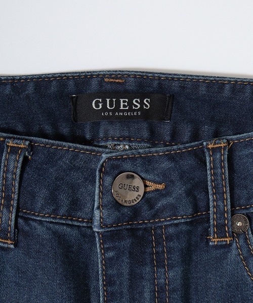 Guess（ゲス）の「GUESS MEN'S DENIM PANTS デニムパンツ（デニムパンツ・メンズ・ダークインディゴブルー・30inch/28inch/29inch）」の5枚目の写真