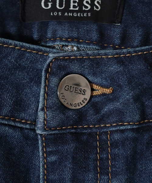 Guess（ゲス）の「GUESS MEN'S DENIM PANTS デニムパンツ（デニムパンツ・メンズ・ダークインディゴブルー・30inch/28inch/29inch）」の6枚目の写真