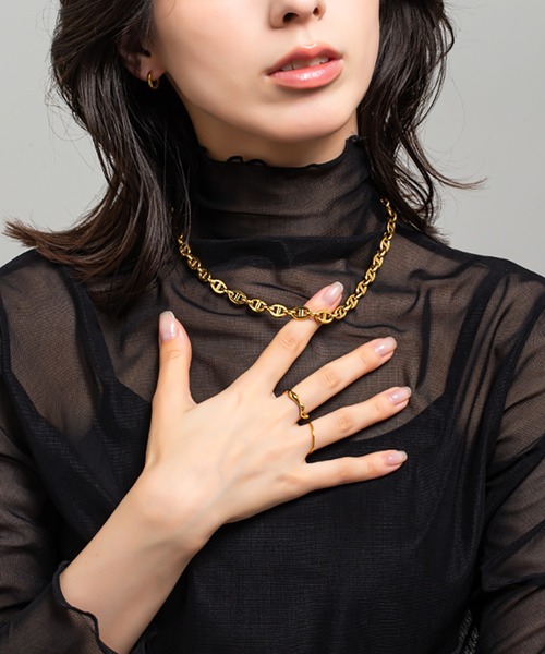 kirakiraShop(キラキラショップ)の「ウェーブデザイン リング(リング・レディース・ゴールド・6号/7号/8号/#1/#2/#3)」の12枚目の写真