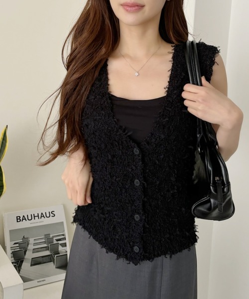 楽天市場】【SALE／60%OFF】◇ツィーディーニットベスト ADORE