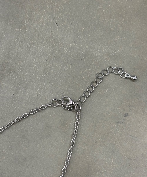 SHAGGIE（シャギー）の「ダブルクロスロングチェーンネックレス（ネックレス・レディース・シルバー・FREE）」の10枚目の写真