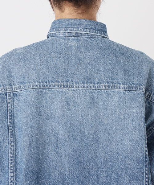 ブラウス シャツ LE DENIM フィールドオーバーチュニック レディース SLOBE IENA ブラウス シャツ LE DENIM フィールドオーバー
