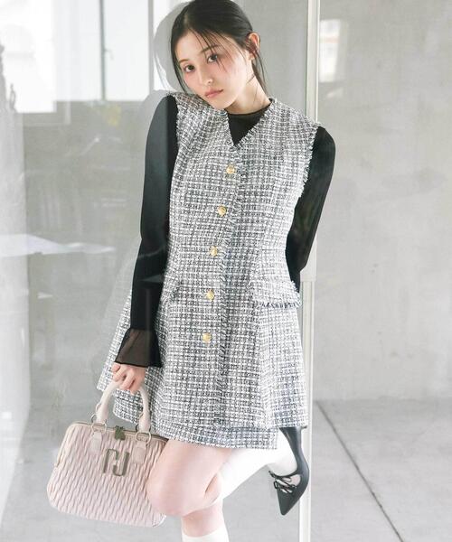 JILL by JILL STUART（ジルバイジルスチュアート）の「◇RIBBONパンプス（パンプス・レディース・ホワイト/ブラック・SMALL/MEDIUM/LARGE）」の21枚目の写真