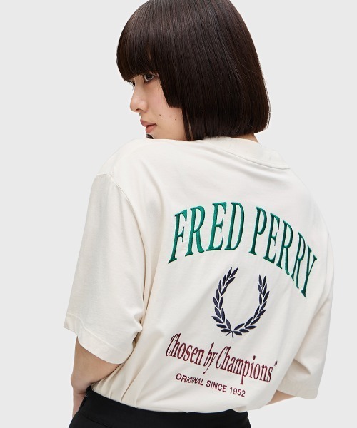 Fred Perry 白 プリーツシャツ　長袖　ロゴ刺繍 楽天市場】FRED PERRY 長袖シャツの通販