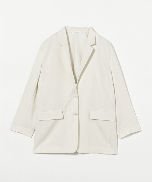 BEAUTY&YOUTH UNITED ARROWS(ビューティーアンドユースユナイテッドアローズ)の「セルロースブレンド 2B ライトジャケット(テーラードジャケット・レディース・ネイビー/オフホワイト・S/M)」の12枚目の写真