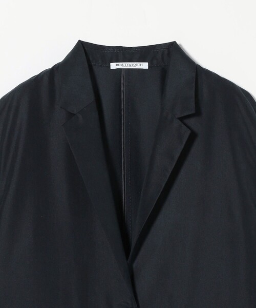 BEAUTY&YOUTH UNITED ARROWS(ビューティーアンドユースユナイテッドアローズ)の「セルロースブレンド 2B ライトジャケット(テーラードジャケット・レディース・ネイビー/オフホワイト・S/M)」の22枚目の写真