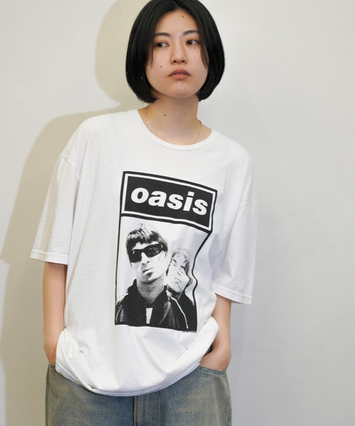 THRIFTY LOOK / スリフティールック THRIFTY 'OASIS' TEE オアシス