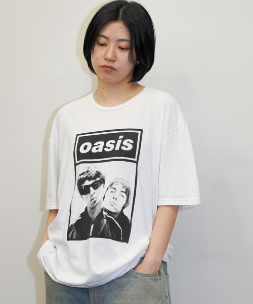 THRIFTY LOOK / スリフティールック THRIFTY 'OASIS' TEE オアシス