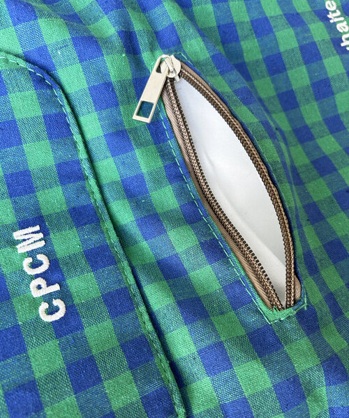 CPCM（シーピーシーエム）の「フラップ付きナップサック（バックパック/リュック・レディース・ブラック/グリーン系その他/シルバー/アイボリー・FREE）」の12枚目の写真