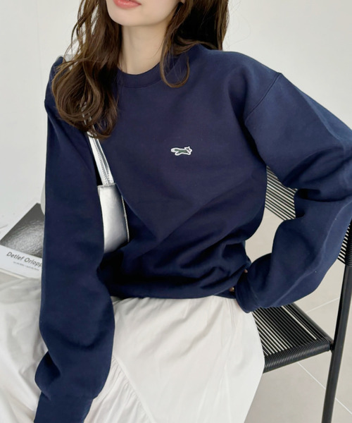 PENNEYS(ぺニーズ)の「【 PENNEY'S / ぺニーズ 】 フォックス スウェット 裏起毛 THE FOX SWEAT SHIRT(スウェット・レディース・ベージュ/ネイビー/グレー・M/L)」の6枚目の写真