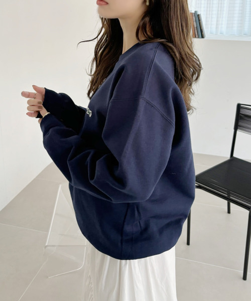 PENNEYS(ぺニーズ)の「【 PENNEY'S / ぺニーズ 】 フォックス スウェット 裏起毛 THE FOX SWEAT SHIRT(スウェット・レディース・ベージュ/ネイビー/グレー・M/L)」の12枚目の写真