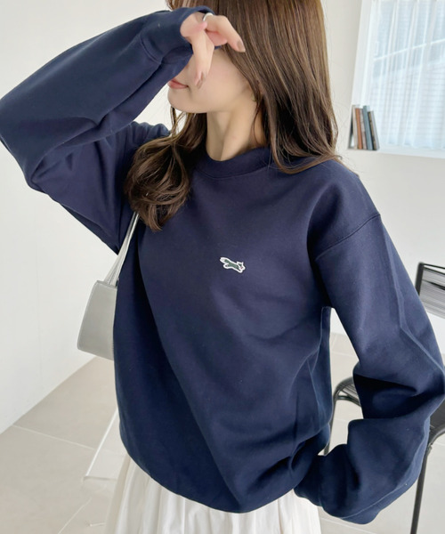 PENNEYS(ぺニーズ)の「【 PENNEY'S / ぺニーズ 】 フォックス スウェット 裏起毛 THE FOX SWEAT SHIRT(スウェット・レディース・ベージュ/ネイビー/グレー・M/L)」の13枚目の写真