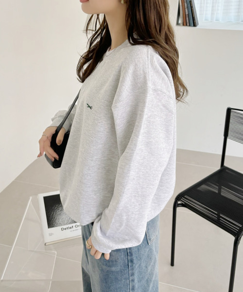 PENNEYS(ぺニーズ)の「【 PENNEY'S / ぺニーズ 】 フォックス スウェット 裏起毛 THE FOX SWEAT SHIRT(スウェット・レディース・ベージュ/ネイビー/グレー・M/L)」の19枚目の写真