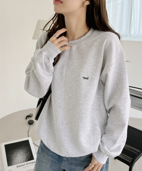 PENNEYS(ぺニーズ)の「【 PENNEY'S / ぺニーズ 】 フォックス スウェット 裏起毛 THE FOX SWEAT SHIRT(スウェット・レディース・ベージュ/ネイビー/グレー・M/L)」の10枚目の写真