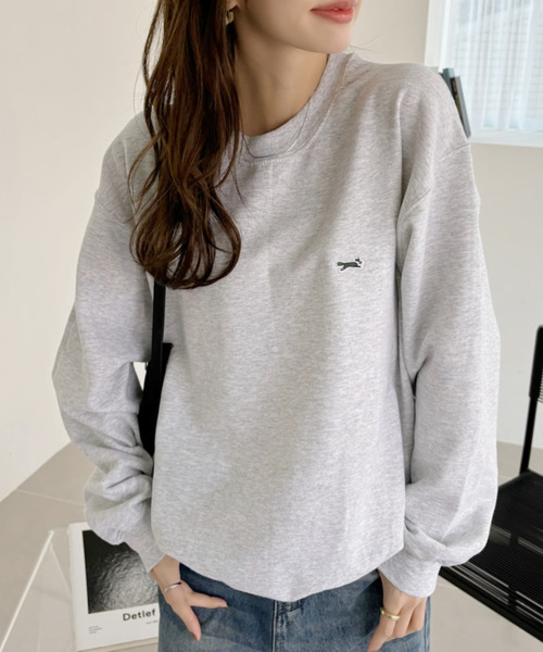 PENNEYS(ぺニーズ)の「【 PENNEY'S / ぺニーズ 】 フォックス スウェット 裏起毛 THE FOX SWEAT SHIRT(スウェット・レディース・ベージュ/ネイビー/グレー・M/L)」の18枚目の写真
