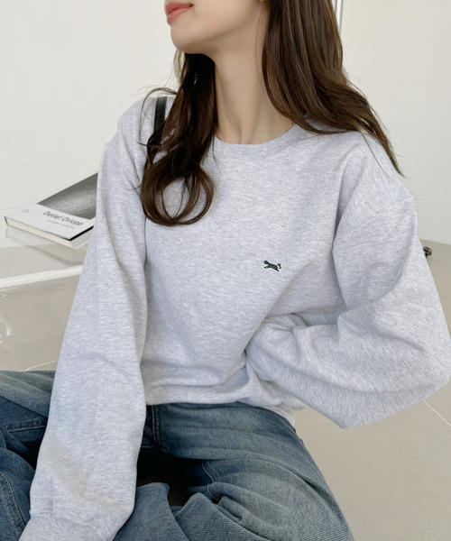 PENNEYS(ぺニーズ)の「【 PENNEY'S / ぺニーズ 】 フォックス スウェット 裏起毛 THE FOX SWEAT SHIRT(スウェット・レディース・ベージュ/ネイビー/グレー・M/L)」の20枚目の写真