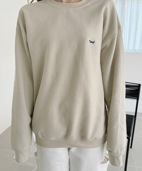PENNEYS(ぺニーズ)の「【 PENNEY'S / ぺニーズ 】 フォックス スウェット 裏起毛 THE FOX SWEAT SHIRT(スウェット・レディース・ベージュ/ネイビー/グレー・M/L)」の21枚目の写真