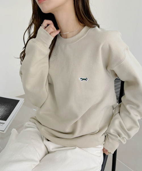 PENNEYS(ぺニーズ)の「【 PENNEY'S / ぺニーズ 】 フォックス スウェット 裏起毛 THE FOX SWEAT SHIRT(スウェット・レディース・ベージュ/ネイビー/グレー・M/L)」の17枚目の写真