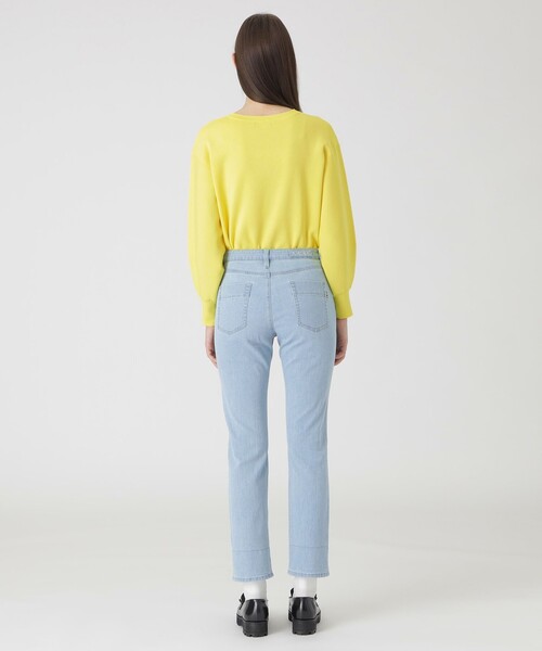 ストレッチデニムストレートパンツ（デニムパンツ）｜BLUE LABEL