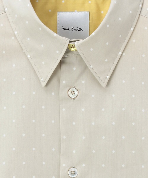 Paul Smith（ポールスミス）の「ポルカドット プリントシャツ / 153304 901U（シャツ/ブラウス・メンズ・グリーン/ベージュ/イエロー/ダークオレンジ・X-LARGE/LARGE/MEDIUM/SMALL）」の5枚目の写真