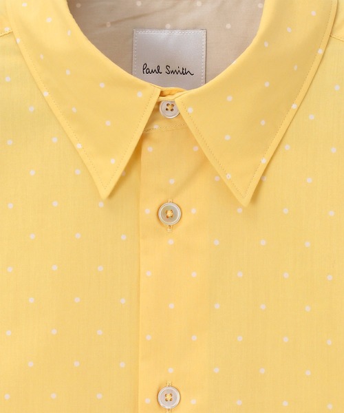 Paul Smith（ポールスミス）の「ポルカドット プリントシャツ / 153304 901U（シャツ/ブラウス・メンズ・グリーン/ベージュ/イエロー/ダークオレンジ・X-LARGE/LARGE/MEDIUM/SMALL）」の9枚目の写真