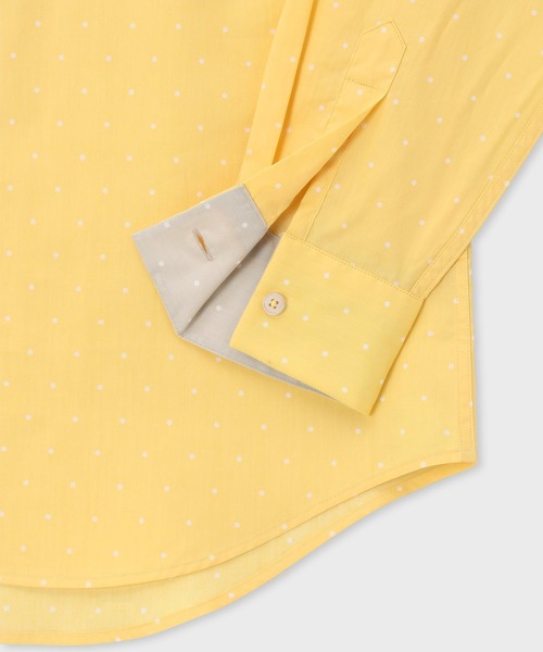 Paul Smith（ポールスミス）の「ポルカドット プリントシャツ / 153304 901U（シャツ/ブラウス・メンズ・グリーン/ベージュ/イエロー/ダークオレンジ・X-LARGE/LARGE/MEDIUM/SMALL）」の10枚目の写真