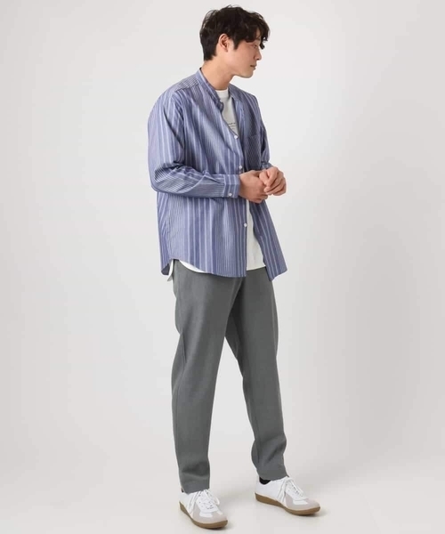 a.v.v（アーヴェヴェ）の「【シワになりにくい】リライト1 セミルーズパンツ（その他パンツ・メンズ・ネイビー/グレー・44/46/48/50）」の21枚目の写真