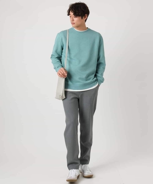 a.v.v（アーヴェヴェ）の「【シワになりにくい】リライト1 セミルーズパンツ（その他パンツ・メンズ・ネイビー/グレー・44/46/48/50）」の18枚目の写真