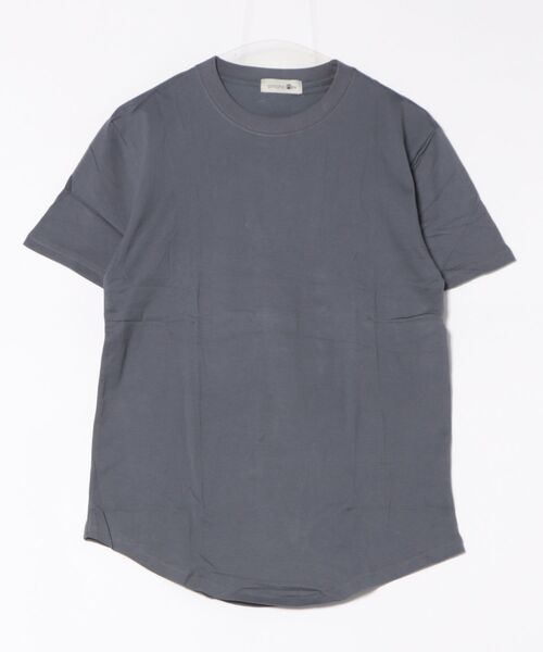 aimoha(アイモハ)の「【aimoha MEN】ラウンドヘムTシャツ (SS)(Tシャツ/カットソー・メンズ・ホワイト/ダークグレー/ネイビー・X-LARGE/LARGE/XXX-LARGE/XX-LARGE)」の17枚目の写真