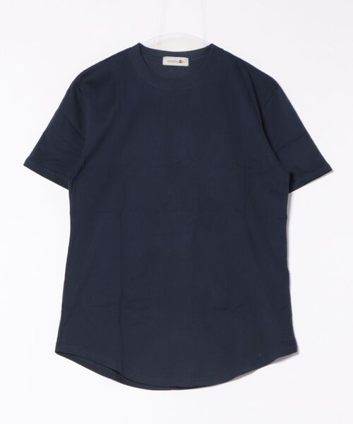 aimoha(アイモハ)の「【aimoha MEN】ラウンドヘムTシャツ (SS)(Tシャツ/カットソー・メンズ・ホワイト/ダークグレー/ネイビー・X-LARGE/LARGE/XXX-LARGE/XX-LARGE)」の18枚目の写真