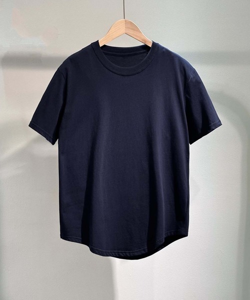 aimoha(アイモハ)の「【aimoha MEN】ラウンドヘムTシャツ (SS)(Tシャツ/カットソー・メンズ・ホワイト/ダークグレー/ネイビー・X-LARGE/LARGE/XXX-LARGE/XX-LARGE)」の14枚目の写真